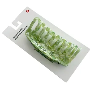 Lululemon Jumbo Claw Clip Willow Leaf/Matcha Magic thumbnail 9