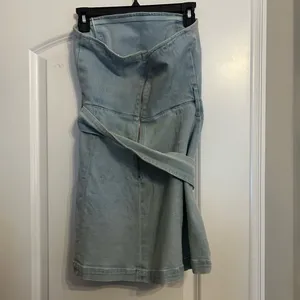 Amanda Uprichard Fae Denim Dress thumbnail 3