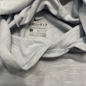 Nike Women's Light Gray Hoodie Sweatshirt thumbnail 2