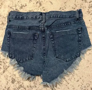 Nasty Gal High Rise Cheeky Jean Shorts thumbnail 5