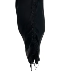 Aritzia‎ Wilfred Only Ruched Slip Dress Mini Sleeveless Black Size Small thumbnail 7