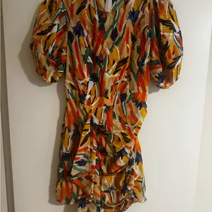 Vestique Multicolor Abstract Pattern Mini Dress thumbnail 3