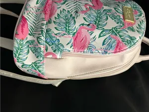 Betsey Johnson Pink Flamingo Print Mini Backpack thumbnail 4