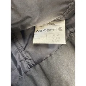 Carhartt Quick Duck Jacket Mens XL Black Canvas Woodward Traditional Insulated‎ thumbnail 8