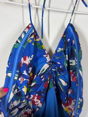 Anthropologie Emily Halter Mini Dress Size XS thumbnail 7