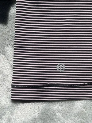 Lululemon Happy Strappy Tank Stripped yoga Pilates training activewear outdoor thumbnail 7