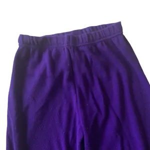 Casual Fleece Pants Purple thumbnail 2