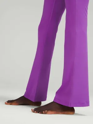 Lululemon Groove Super-High-Rise Flared Pant *Nulu Moonlight Magenta Size 0 thumbnail 5