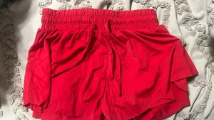 Luzette red shorts Size kids large 10 thumbnail 1