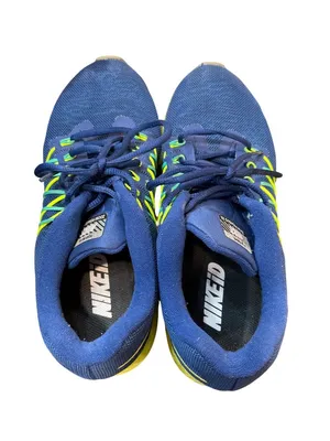 Nike Air Zoom Pegasus 32 wms blue yellow running sneakers sz 9 SKU 10-348 thumbnail 13