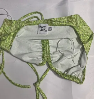Lime Crop top.  Size 2 thumbnail 7
