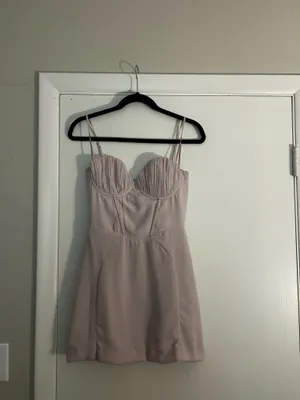 Oh Polly Pink formal mini dress thumbnail 3