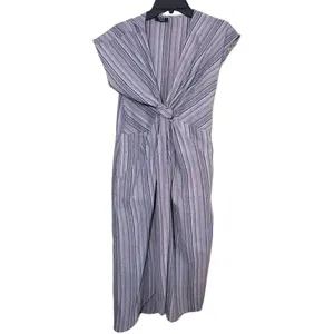 VICI Women's Multicolor Striped Knotted Twist Front Dress thumbnail 3