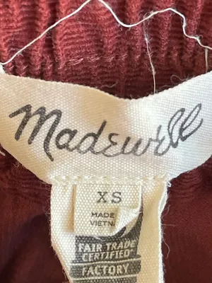 MADEWELL Women's Tapered Huston Pull-On Crop Pants thumbnail 6