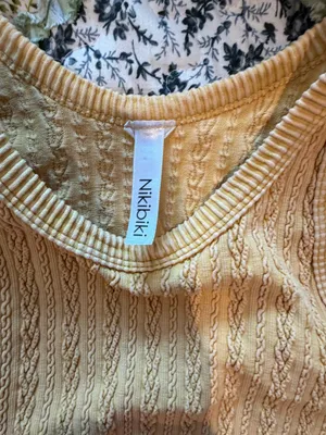 NIKIBIKI Yellow Tank thumbnail 3