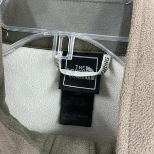 The North Face Tan and White Fleece Jacket 590 thumbnail 2
