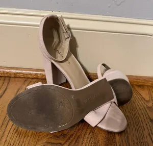 Indigo Rd Bradlee Peep Toe Block Heels - Nude thumbnail 3