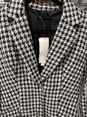 ZARA Houndstooth Blazer Dress thumbnail 2