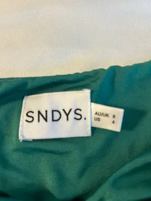 Revolve Teal Halter Crop Top thumbnail 4