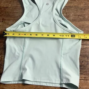 Lululemon Nulux Racerback‎ Cropped Run Tank size small thumbnail 4