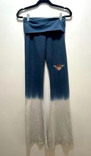 Revolve Heavenly Love Thermal Pant Navy Dip Dye BOYS LIE Size Small New No Tag thumbnail 1