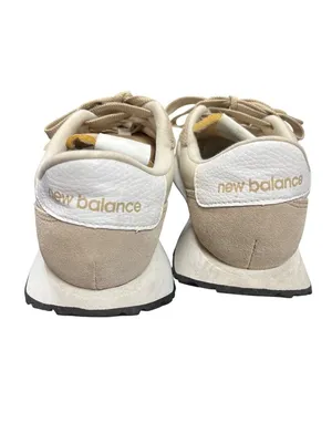 New Balance 237 wms tan white suede casual athletic sneakers sz 8.5B SKU 10-137 thumbnail 11