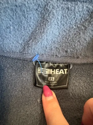 32 Degrees Heat Gray Fleece Zip Jacket XS Women’s Lightweight thumbnail 6