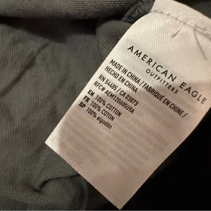American Eagle Gray & Navy Blue Halter Neck Open Back‎ Tank Top Sz S NEW thumbnail 4