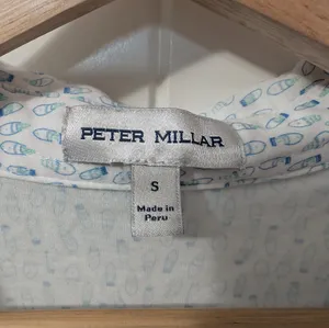 NWOT Peter Millar Polo Shirts Pima Cotton Lot Of 2 Women's Small Patterned White thumbnail 4