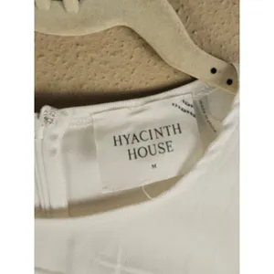 NWT Hyacinth House‎ Tuckernuck Womens White Sleeveless Dress Medium thumbnail 4