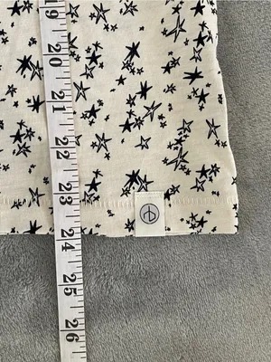 Rag & Bone All Over Stars T-shirt streetwear casual celestial essential M thumbnail 12