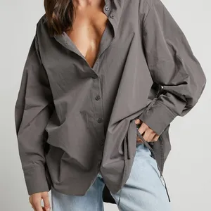 Showpo Kaipena Ruched Side Oversize shirt thumbnail 1