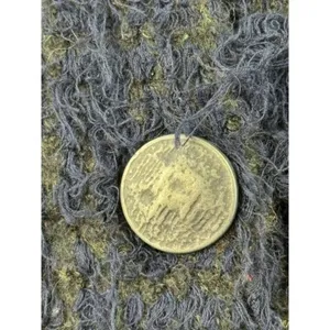 Free People Fuzzy Stripe‎ Button Front Cardigan Blue Olive Green Women's S thumbnail 8