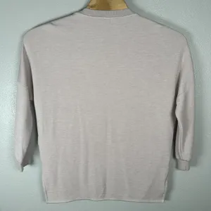 Varley‎ Bayliss Zipper Pocket Sweatshirt Tunic Womens Size Small Pink Athleisure thumbnail 4