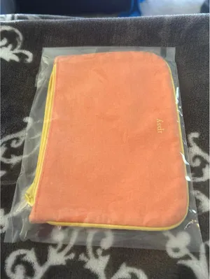 A112 Ipsy make up storage bag orange fun color thumbnail 2