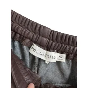 Avec Les Filles‎ faux leather brown shorts size XS thumbnail 3