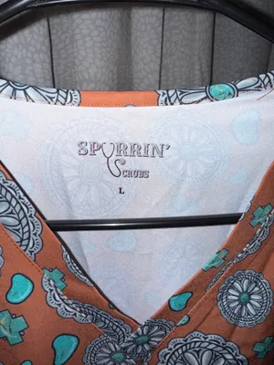 Spurrin Scrubs Orange Size L thumbnail 2