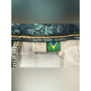 FARM‎ Rio Brazil Floral Paisley Print Shorts Boho Festival XS S RARE thumbnail 4
