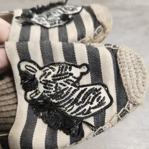 Kate Spade New York Garden Zebra Canvas Espadrille Size 5.5 thumbnail 6