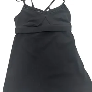 Black Strappy top sporty Size XS thumbnail 1