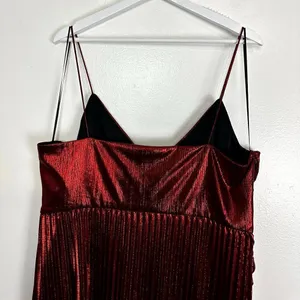 Retrofête Lumi Dress in Red Size XX-Large thumbnail 9