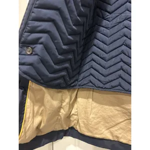 Timberland Women HyVent Waterproof 2 in 1 Trench Coat Blue Small Quilted Liner thumbnail 3