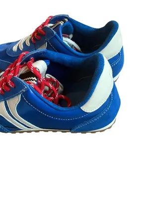Shu Shop Sarah Sneakers Tennis Shoes Athletic 400 Blue Lace-Up Size 8 NIB NEW thumbnail 6