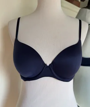 Aerie 34C Navy Blue Push Up Bra thumbnail 1
