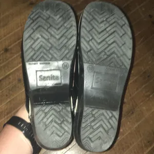 Sanita nurse clogs, size 38 Black thumbnail 4
