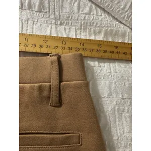 Quince Ultra-Stretch Ponte Straight Leg Pants Roasted Pecan Size Medium thumbnail 9
