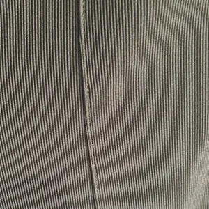 Black Wide-Leg Ponte Pants with High Waist thumbnail 2