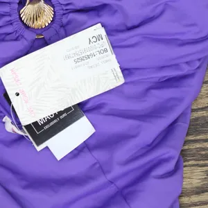NWT Miken Juniors Shell-Trim Tube Dress I9864M110 Passion Flower Purple S thumbnail 5