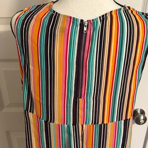 Colorful Striped Sleeveless Tank Top thumbnail 5