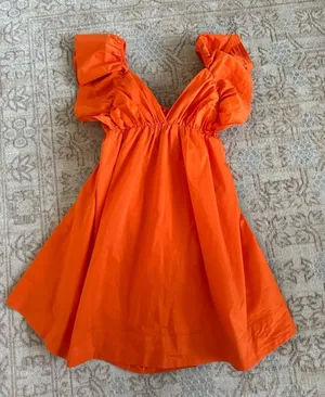 Day + Moon Orange Dress thumbnail 1